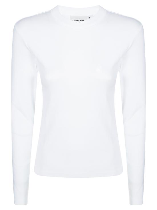 26FW 칼하트 긴팔 티셔츠 I037165 02XX BIANCO