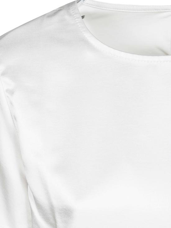 26FW 위켄드막스마라 반팔 티셔츠 2625946041600 001 BIANCO - WEEKEND MAX MARA