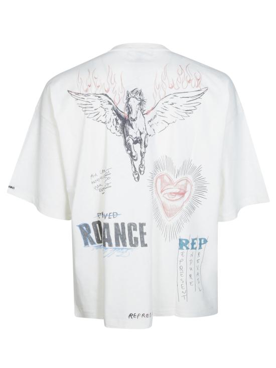 26FW 리프레젠트 반팔 티셔츠 MLM100999 31 BIANCO - REPRESENT
