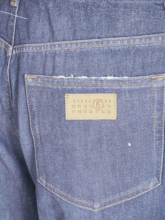 26FW MM6 메종마르지엘라 스트레이트 팬츠 SH0LA0048M30055 968 BLU - MM6 MAISON MARGIELA