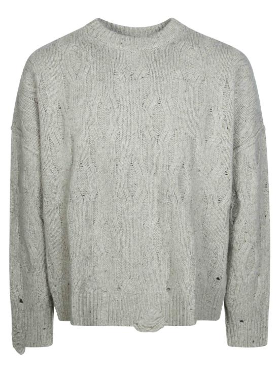 26FW 리프레젠트 스웨터 MLM101009 53 BEIGE
