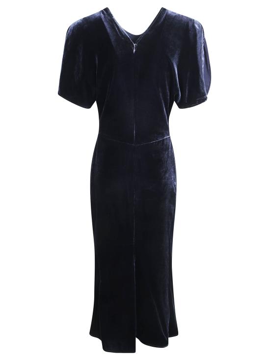 26FW 빅토리아 베컴 롱 원피스 1426WDR005227AB 550 BLU - VICTORIA BECKHAM