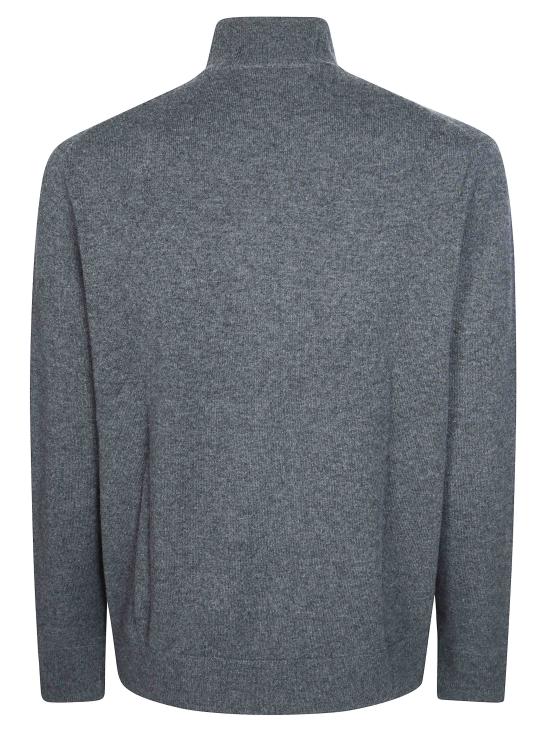 26FW 폴로 랄프로렌 집업 니트 710876719002 DARKCHARCOALHEATHER MARRONE - POLO RALPH LAUREN
