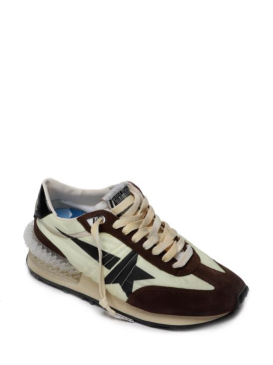 26FW 골든구스 스니커즈 GWF00684F008623 20396 LIME YELLOW BROWN BLACK - GOLDEN GOOSE