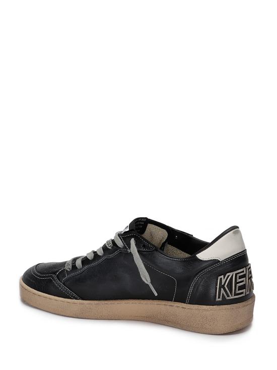 26FW 골든구스 볼 스타 스웨이드 스니커즈 GMF00117F008737 90447 BLACK CREAM - GOLDEN GOOSE