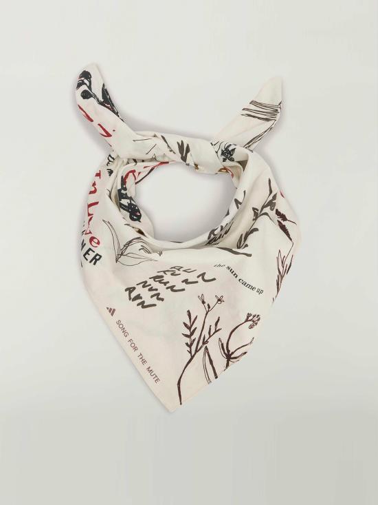 26FW 아디다스 X 송 포 더 뮤트 머플러/스카프 RKY2189 White