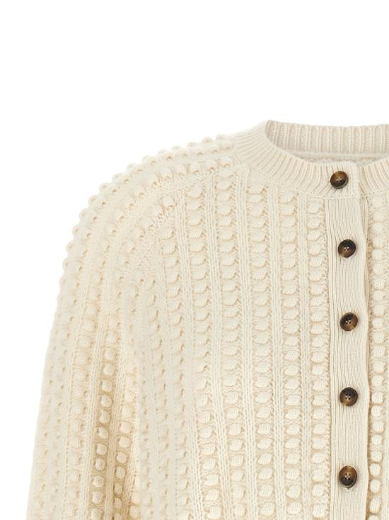 26FW 루루 드 세종 가디건 에디 스웨터와 가디건 화이트 - LOULOU DE SAISON