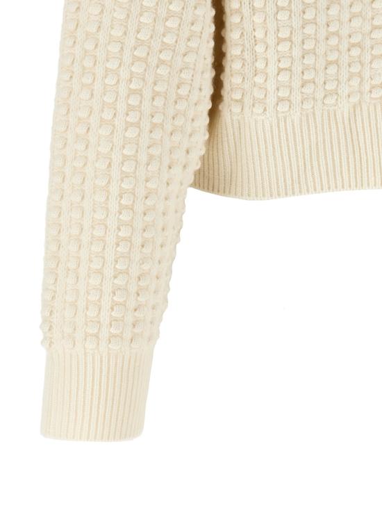 26FW 루루 드 세종 가디건 에디 스웨터와 가디건 화이트 - LOULOU DE SAISON