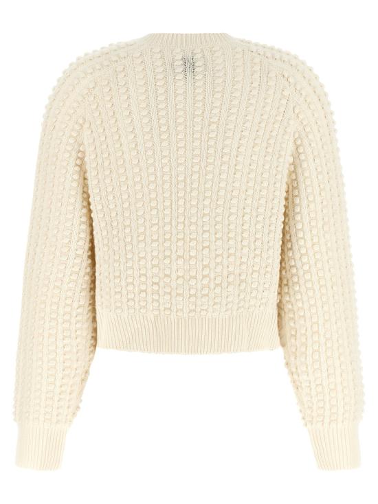 26FW 루루 드 세종 가디건 에디 스웨터와 가디건 화이트 - LOULOU DE SAISON