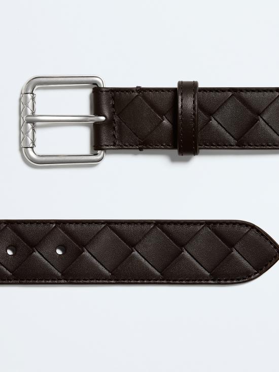 26FW 보테가베네타 가죽 벨트 855892VCPQ4 2145 Marrone - BOTTEGA VENETA