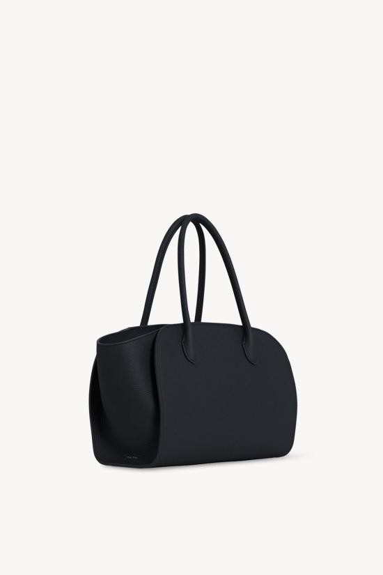26FW 더로우 말로 12 레더 백 말로 12 레더 백 W1802L133 BAS BLACK - THE ROW