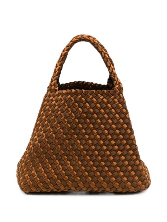 26FW 마레아 토트백 MRR22123072 072 CARAMEL AFFOGATO SATIN STRIPE