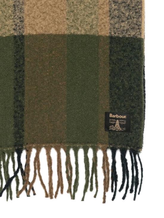 26FW 바버 머플러/스카프 MGS0095 MGS OL71 OLIVE NAVY - BARBOUR