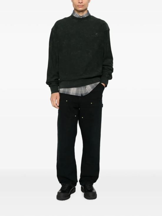 26FW 칼하트 WIP 더블 니 팬츠 I034796 894O BLACK - CARHARTT WIP