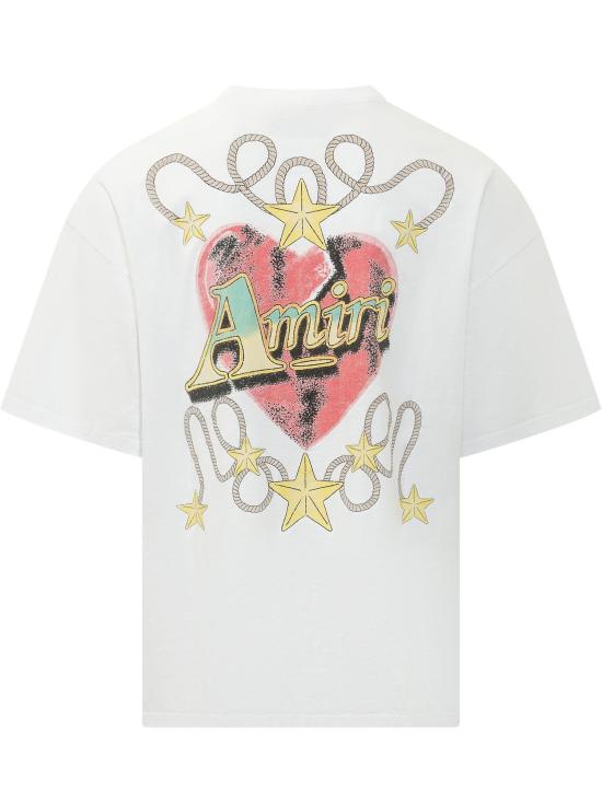 26FW 아미리 반팔 티셔츠 AM426JR037 003O WHITE - AMIRI