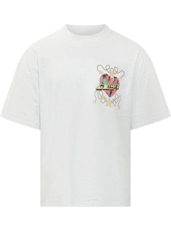 26FW 아미리 반팔 티셔츠 AM426JR037 003O WHITE