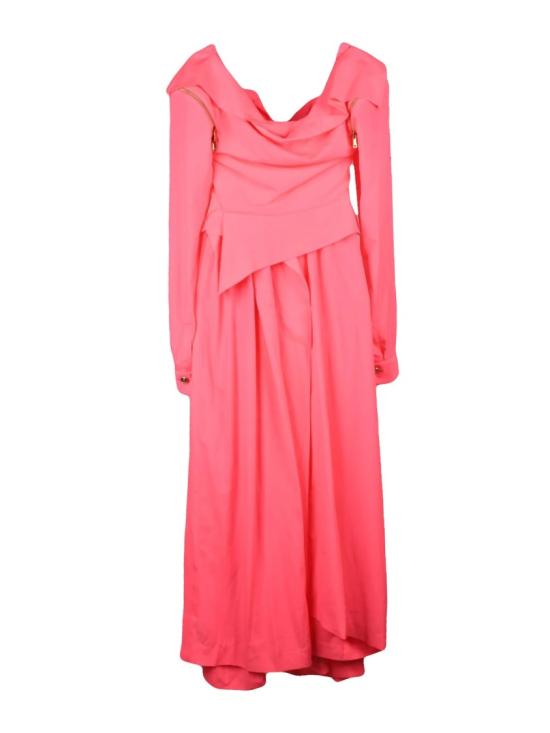 25FW 비비안웨스트우드 롱 원피스 비대칭 디자인 미디 드레스 - VIVIENNE WESTWOOD