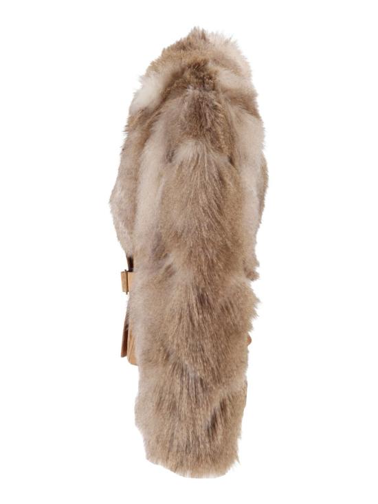 26FW 엘리자베타프랜치 무스탕 GB02A66E2 Brown - ELISABETTA FRANCHI