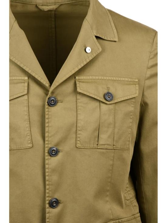 25FW 엘비엠 자켓 기능성 포켓이 있는 면 스판 사하라 재킷 - L.B.M.