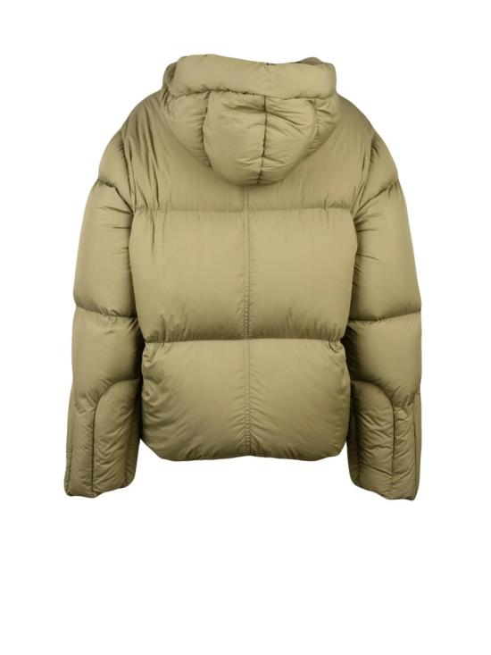 25FW 베이컨 패딩 밀리터리 그린 폴리아미드 스톰 다운 재킷 - BACON