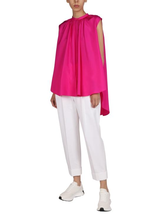  알렉산더 맥퀸 블라우스 696462 QBAB25084 FUCHSIA - ALEXANDER MCQUEEN