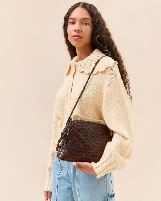  로플러랜달 크로스백 로플러 랜달 말로리 우븐 크로스바디 백 - LOEFFLER RANDALL