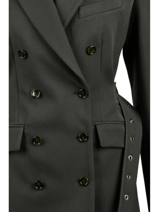 25FW 돈답 수트 자켓 더블 브레스트 테일러드 재킷 (조절 가능한 마팅게일 스트랩 포함) - DONDUP