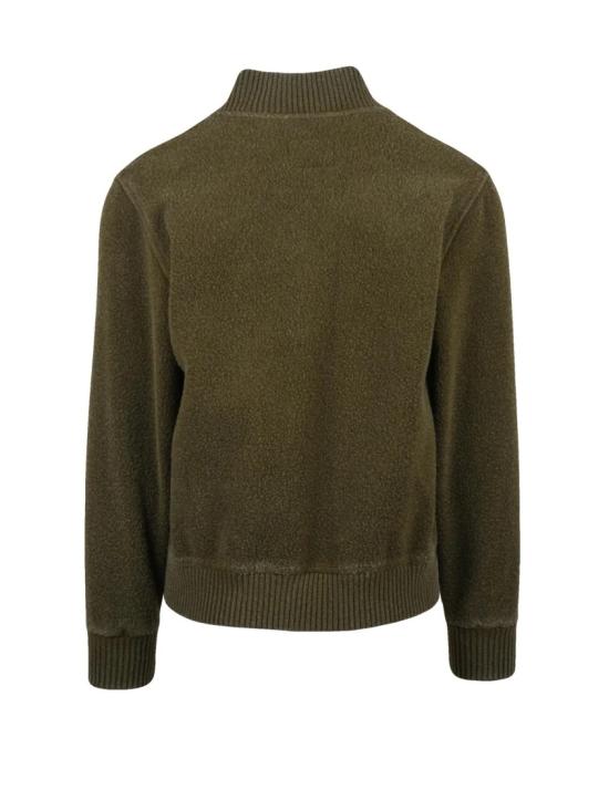 25FW 치르콜로1901 봄버 자켓 밀리터리 그린 색상의 버진 울 혼방 재킷 - CIRCOLO 1901