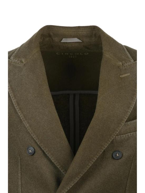 25FW 치르콜로1901 수트 자켓 맞춤형 실루엣과 버튼 여밈이 특징인 더블 브레스트 재킷 - CIRCOLO 1901