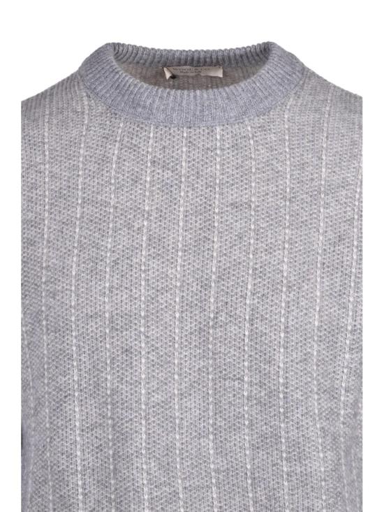 25FW 울앤코 니트웨어 세로 골지 니트 크루넥 스웨터 - WOOL & CO