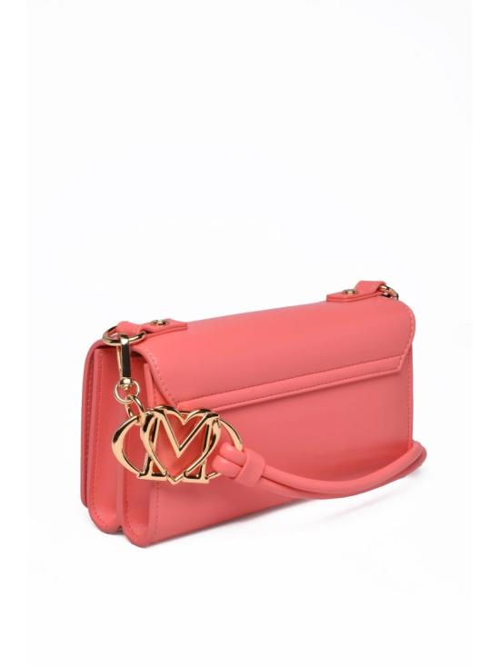 25FW 모스키노 크로스백 클립 잠금 장치와 금색 하드웨어가 있는 - MOSCHINO