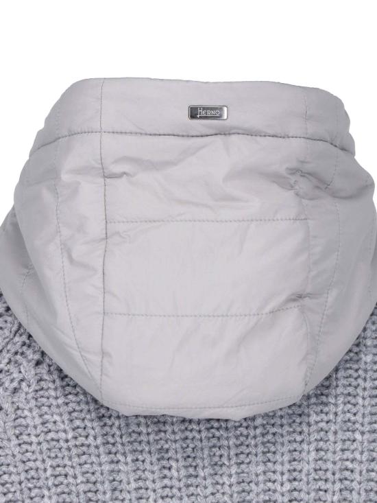 26FW 에르노 케이블 콘 스티치 울 재킷 케이블 콘 스티치 울 재킷 MC000231U 70064 9406 - HERNO