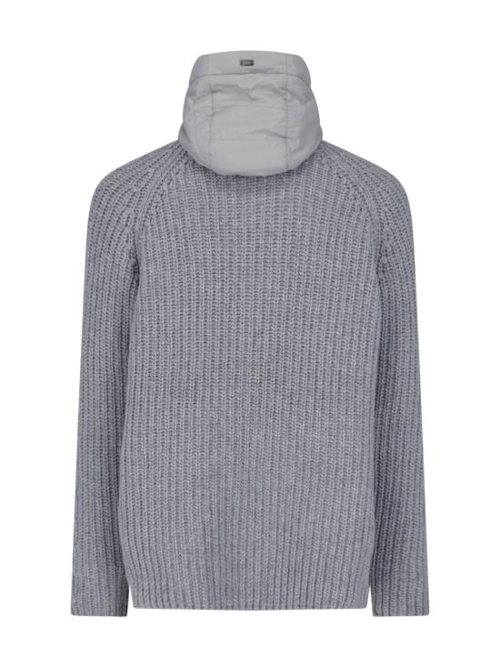 26FW 에르노 케이블 콘 스티치 울 재킷 케이블 콘 스티치 울 재킷 MC000231U 70064 9406 - HERNO