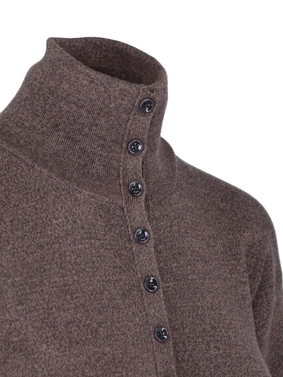 26FW 르메르 터틀넥 PO0047 LK1070 BR538 Brown - LEMAIRE