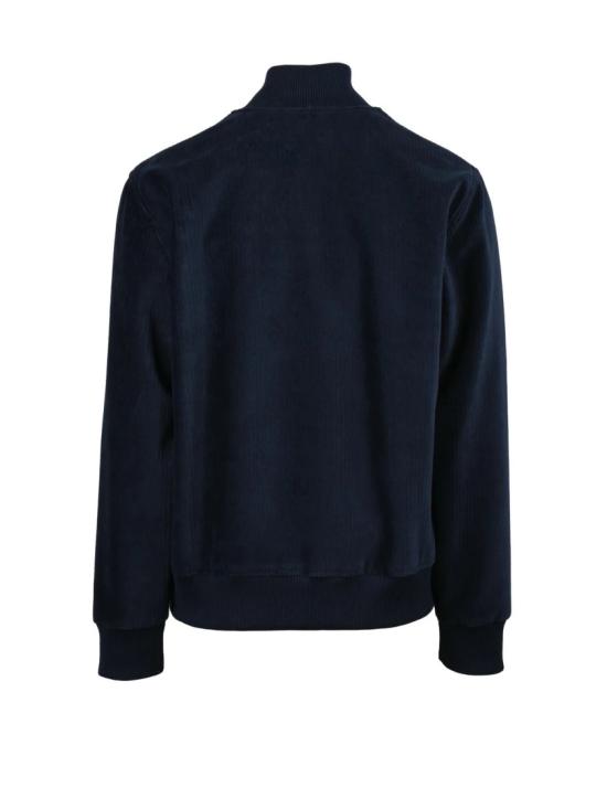 25FW 치르콜로1901 자켓 플란넬 안감과 스탠드 칼라가 있는 파일럿 벨벳 재킷 - CIRCOLO 1901
