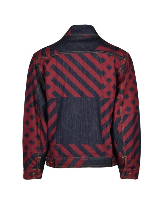25FW 비비안웨스트우드 데님 자켓 기하학적 패턴  재킷 (지퍼 여밈) - VIVIENNE WESTWOOD