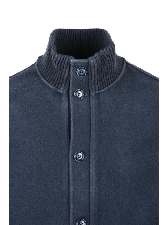 25FW 치르콜로1901 데님 자켓 네이비 블루 버진 울 재킷 - CIRCOLO 1901