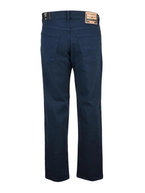 25FW 디젤 데님 팬츠 미드나잇 블루 스트레치 코튼 테이퍼드 진 - DIESEL