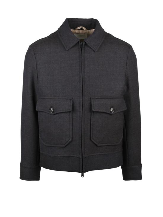 25FW 치르콜로1901 봄버 자켓 갈색 버진 울 재킷