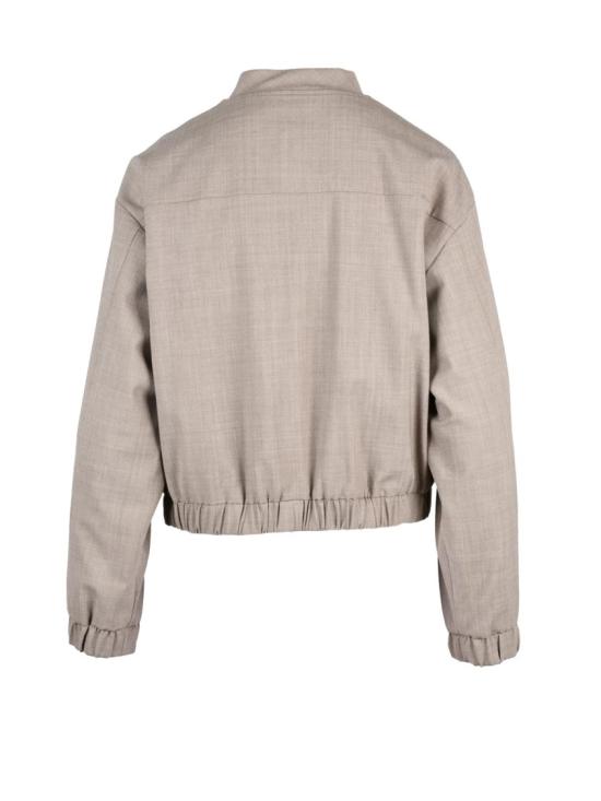 25FW 마렐라 스포츠 봄버 자켓 폴리에스터 혼방 레단 - MARELLA SPORT