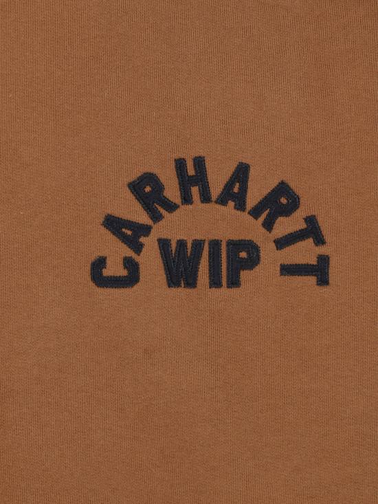 26FW 칼하트 WIP 긴팔 티셔츠 I037266 3YY06 BROWN - CARHARTT WIP