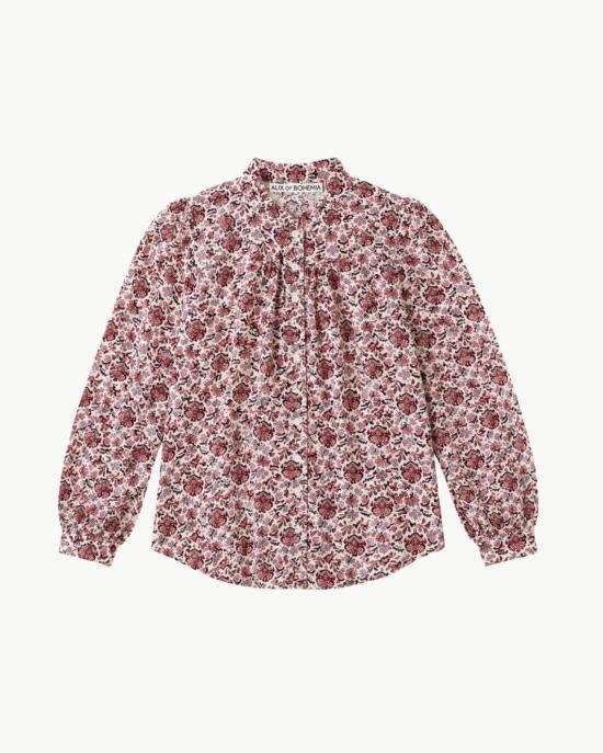  알릭스 오브 보헤미아 블라우스 Alix Of Bohemia Annabel Horizon Kilim 셔츠 미색