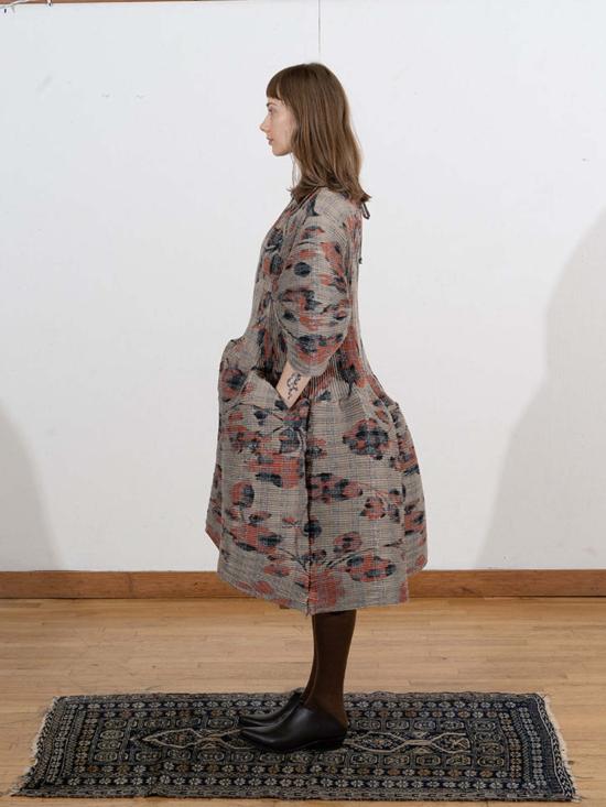 줄리아 호이어 롱 원피스 팍스 플리츠 드레스 - JULIA HEUER