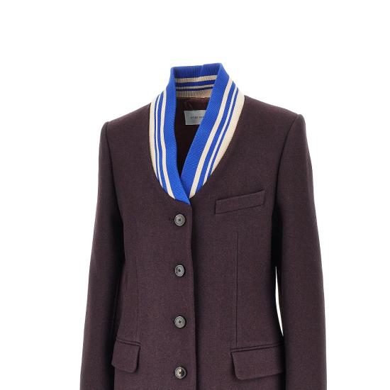 26FW 드리스 반 노튼 수트 자켓 0104114216 Purple - DRIES VAN NOTEN