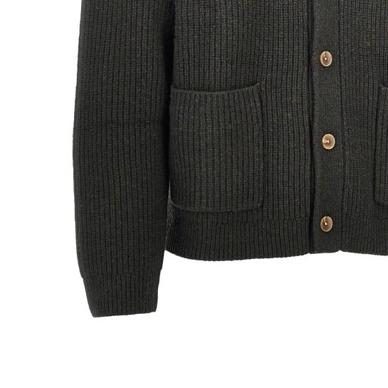 26FW 왁스 런던 니트웨어 GRANBYCARDIGAN Khaki - WAX LONDON