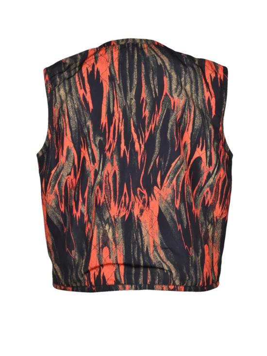 25FW 비비안웨스트우드 베스트 다채로운 추상 패턴 낚시 조끼 - VIVIENNE WESTWOOD