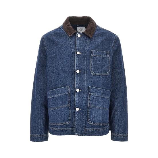 26FW 왁스 런던 데님 자켓 HEALEYCHOREJACKET Blue