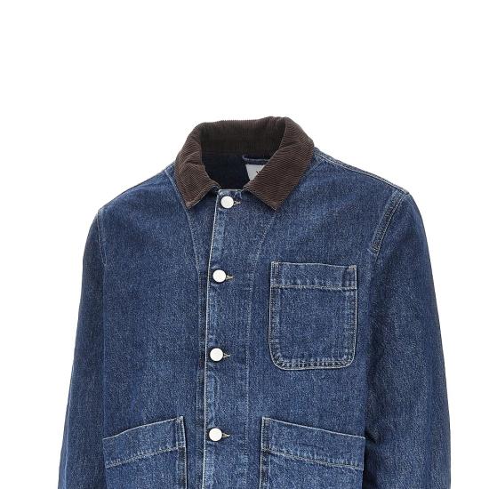 26FW 왁스 런던 데님 자켓 HEALEYCHOREJACKET Blue - WAX LONDON