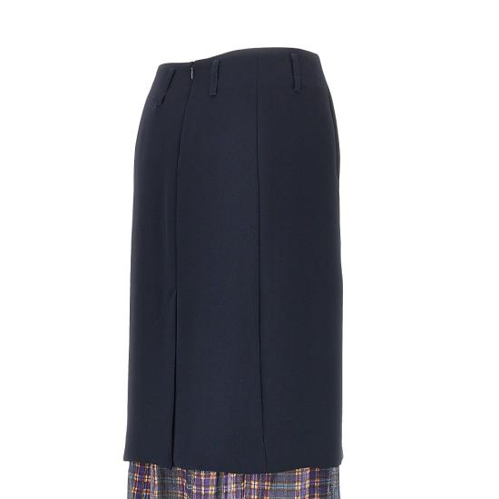 26FW 드리스 반 노튼 미디 스커트 0108284210 Blue - DRIES VAN NOTEN
