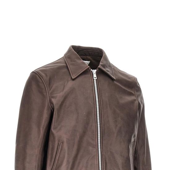 26FW 아워레가시 미니 왁스드 보바인 자켓 M4269MM Brown - OUR LEGACY